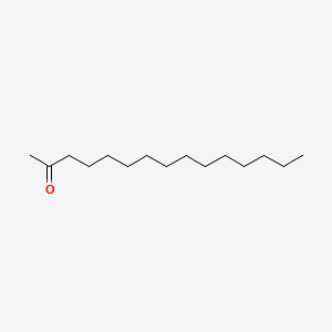 2D structure of 2-pentadecanone