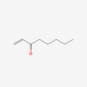 2D Lewis structure of 1-octen-3-one