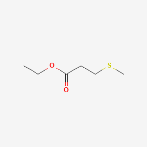 2D structure of ethyl 3-(methylthio)propanoate