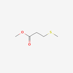 2D Lewis structure of methyl 3-(methylthio)propanoate