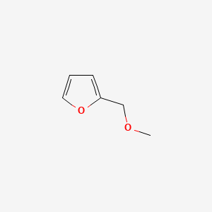 2D Lewis structure of furfuryl methyl ether