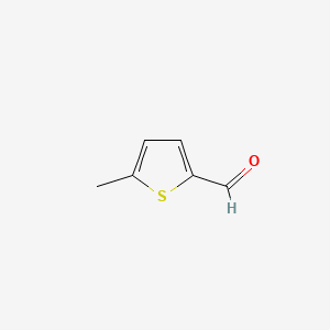 2D structure of 5-methyl-2-thiophenecarboxaldehyde