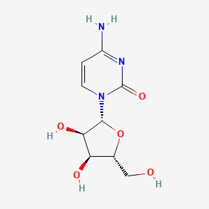 2D Lewis structure of cytidine