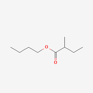 2D structure of butyl 2-methylbutanoate