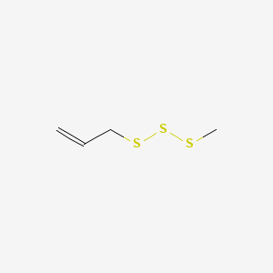2D structure of allyl methyl trisulfide