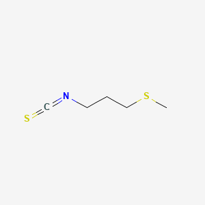 2D structure of 3-(methylthio)propyl isothiocyanate