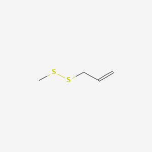 2D structure of allyl methyl disulfide