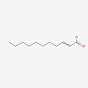 2D structure of 2-undecenal
