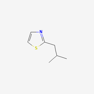2D structure of 2-isobutylthiazole