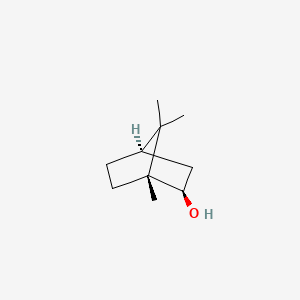 2D Lewis structure of isoborneol