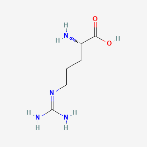 2D Lewis structure of l-arginine
