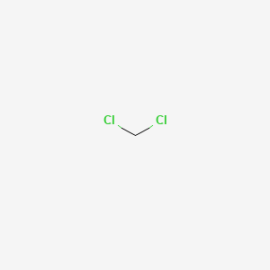 2D Lewis structure of dichloromethane