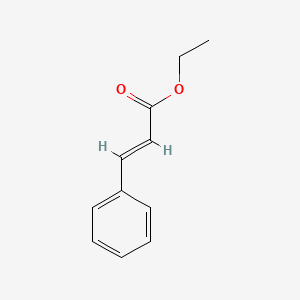 2D structure of ethyl cinnamate