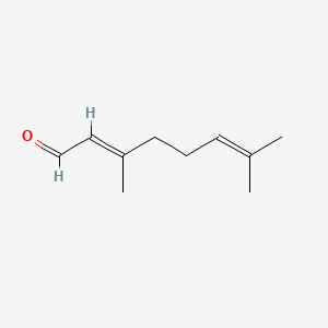 2D structure of citral