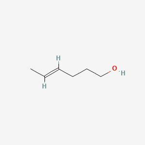 2D structure of 4-hexen-1-ol