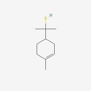 2D structure of 1-p-menthene-8-thiol