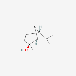 2D Lewis structure of cis-pinene hydrate