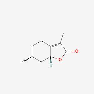 2D structure of (-)-mintlactone