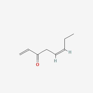 2D structure of (z)-1,5-octadien-3-one