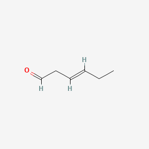 2D structure of 3-hexenal