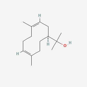 2D Lewis structure of hedycaryol