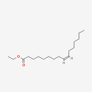 2D structure of ethyl palmitoleate