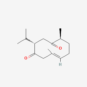 2D structure of curdione
