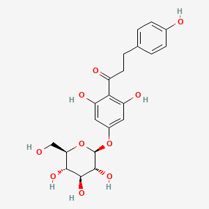 2D Lewis structure of trilobatin