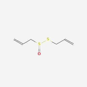 2D Lewis structure of allicin