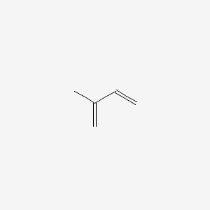 2D Lewis structure of isoprene