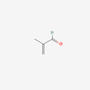 2D structure of methacrolein