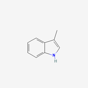 2D structure of 3-methylindole