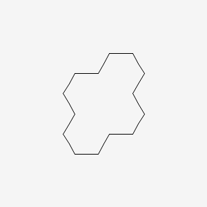 2D structure of cyclotetradecane