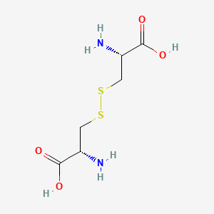 2D Lewis structure of l-cystine