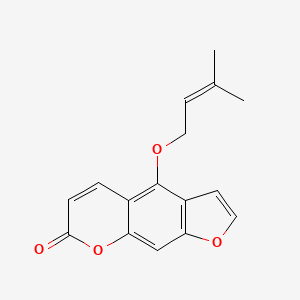 2D structure of isoimperatorin