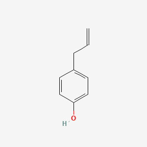 2D Lewis structure of chavicol