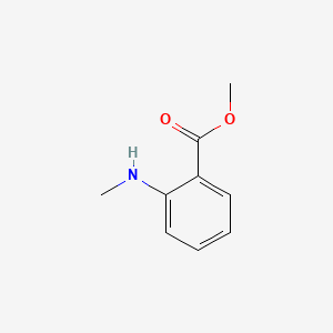 2D structure of methyl n-methylanthranilate