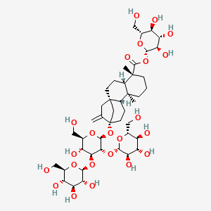2D Lewis structure of rebaudioside a