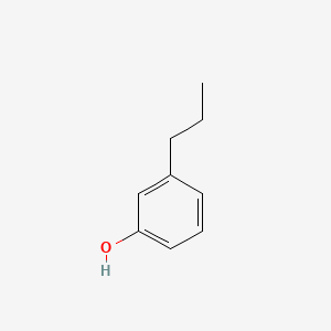 2D structure of 3-propylphenol