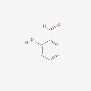 2D structure of salicylaldehyde