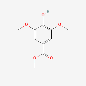 2D Lewis structure of methyl syringate