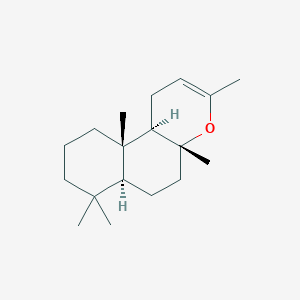 2D structure of sclareol oxide