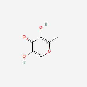 2D structure of 5-hydroxymaltol