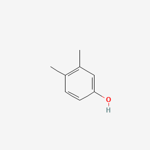 2D structure of 3,4-dimethylphenol