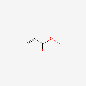 2D structure of methyl acrylate