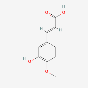 2D structure of isoferulic acid