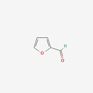 2D structure of furfural