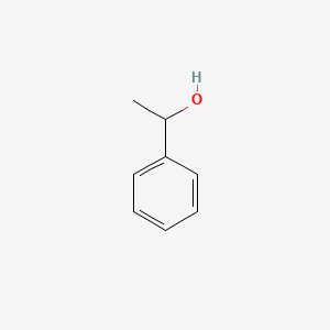 2D Lewis structure of 1-phenylethanol
