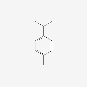 2D Lewis structure of p-cymene