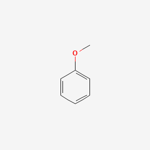 2D structure of anisole